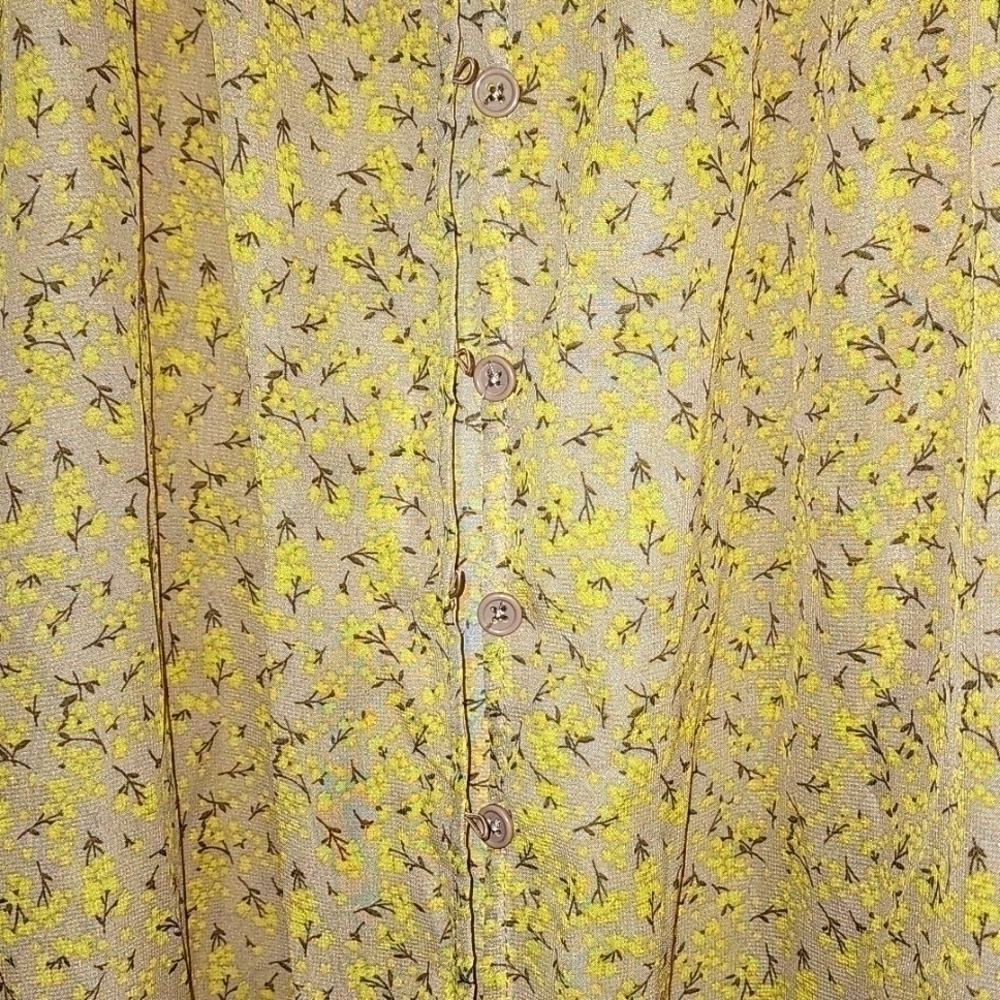 Wild Fable sheer maxi dress Sz S - Picture 4 of 11